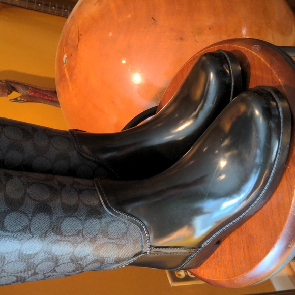 Coach Rain Boots 8 - Picture 6 of 14